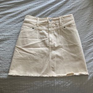 Denim skirt